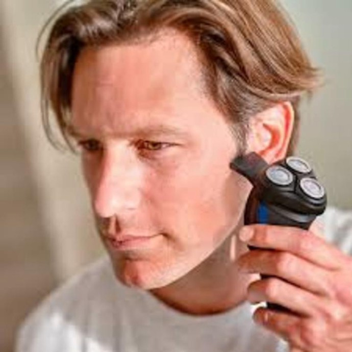 Sản Phẩm Máy cạo râu thương hiệu Philips Norelco S1560/81 Shaver 2100. Tích hợp lưỡi cắt mai tiện dụng. Bảo hành điện tử