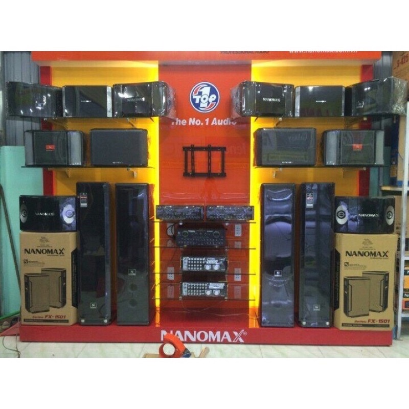 Amply Karaoke Nanomax PA-1209A  - Hàng Chính Hãng - Gia Khang shop