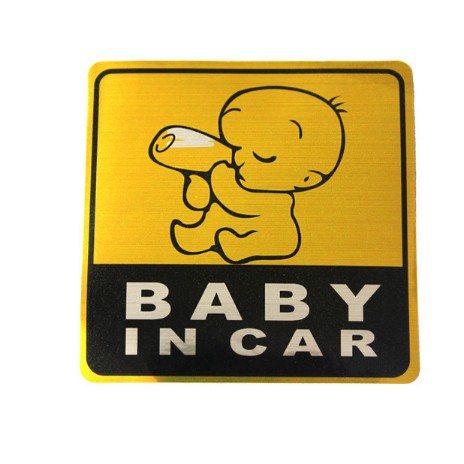 Tem Baby in Car dán đuôi xe ô tô, nhiều mẫu đáng yêu để lựa chọn
