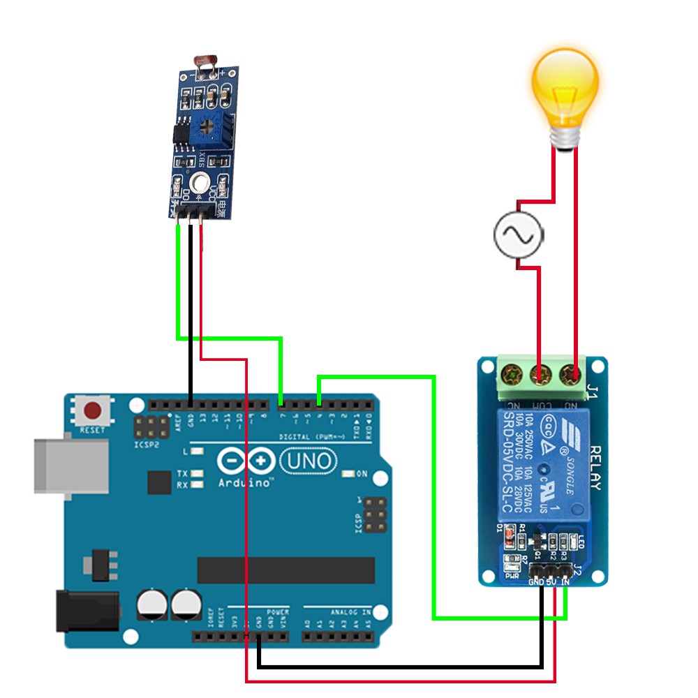 Module Cảm biến Ánh Sáng LM393 (quang trở)