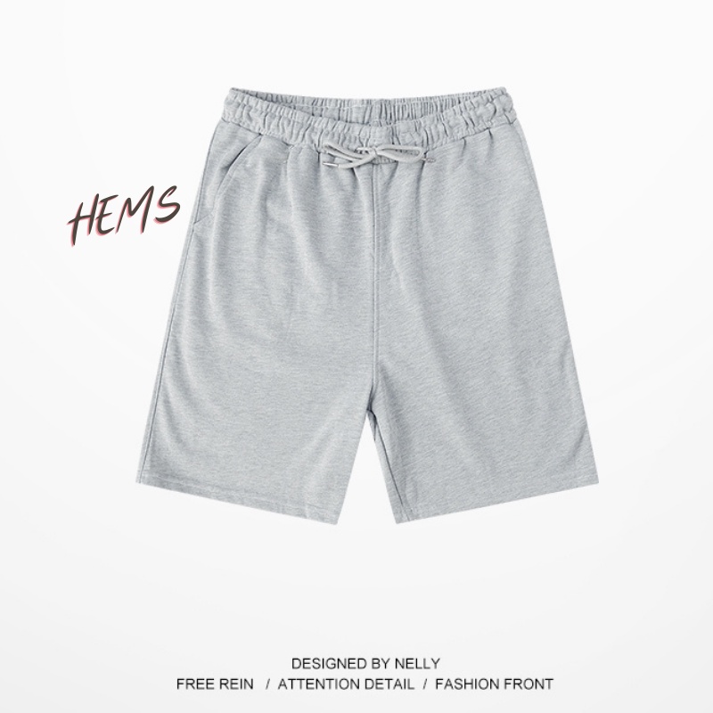 Quần short thun nam nữ, quần đùi unisex nỉ thể thao mùa hè thoáng mát