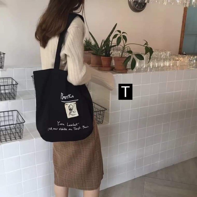 [FREESHIP ĐƠN TỪ 50K] [Túi tote] Túi vải Book