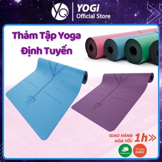 Thảm tập yoga PU Luxury Yoga định tuyến Cao Cấp Chống Trượt