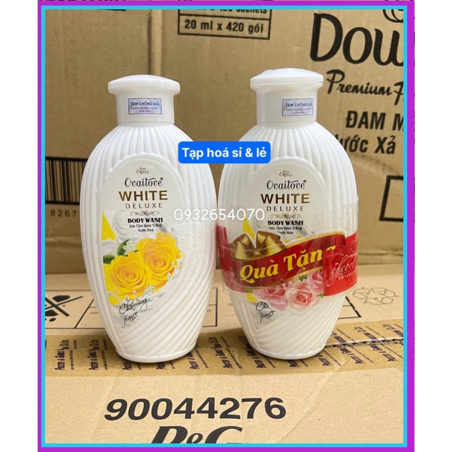 Sữa tắm kem trắng nước hoa ovailove 150g (hàng km)