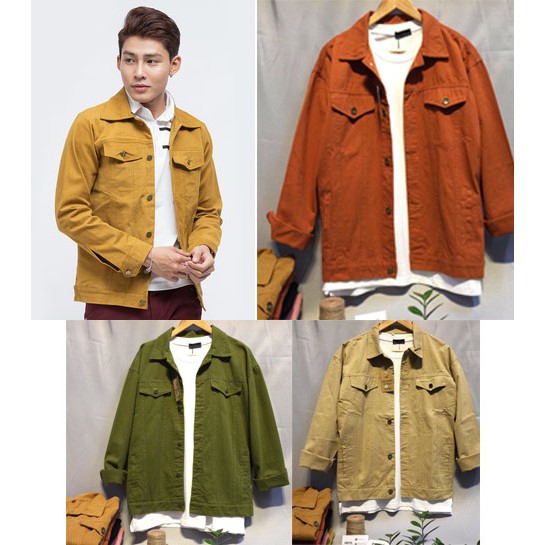 Áo Khoác Kaki Jean