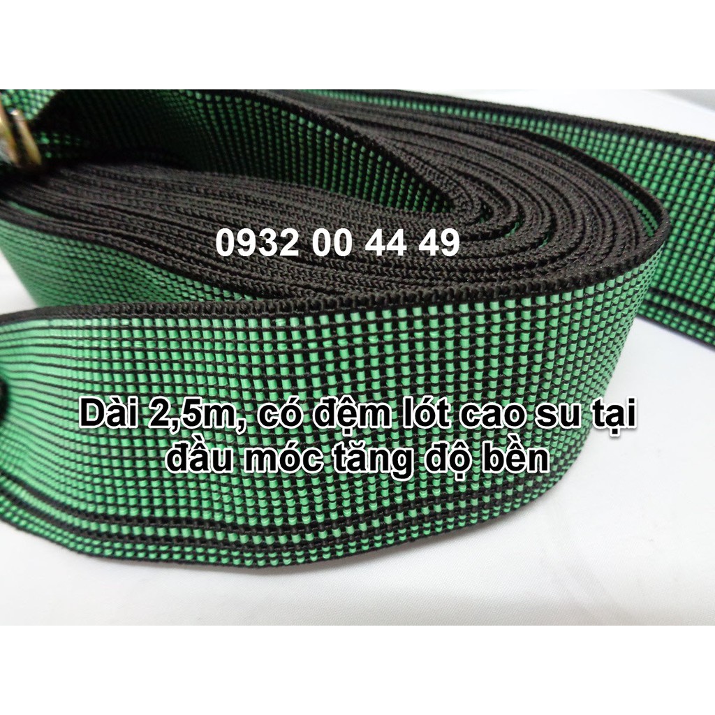 Dây Ràng Buộc Chở Hàng Dài 2,5m Bền Chắc