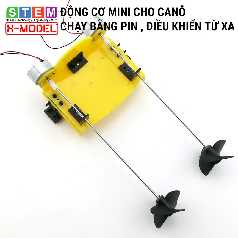 Đồ chơi thông minh,sáng tạo STEM Mô hình Động cơ mini canô X-MODEL ST50 cho bé, Đồ chơi trẻ em DIY |Giáo dục STEM, STEAM