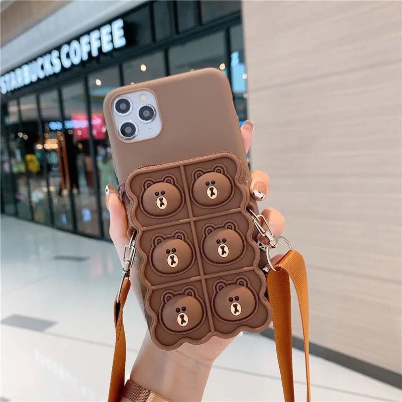 Ốp điện thoại có túi và ngăn ví cho Samsung A72 A52 A32 A12 A21 A21s A01 A01core