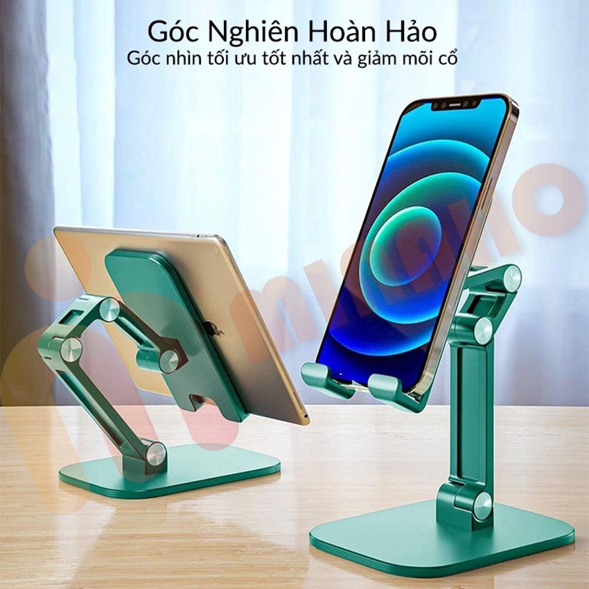 Giá Đỡ Điện Thoại Để Bàn Gấp Gọn Minaho, Giá đỡ IPad Máy Tính Bảng Và Điện Thoại Livestream, Học tập, Làm Việc