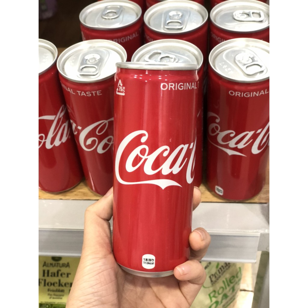 Cocacola lon 250ml Nhật Bản DATE 2/2021