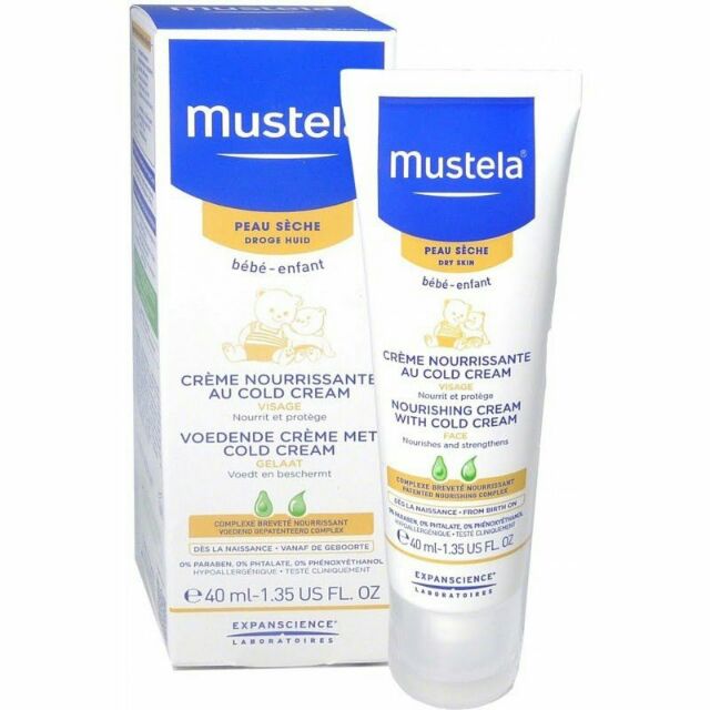 Kem dưỡng da mặt cho bé da thường Mustela 40ml