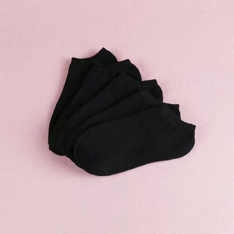 Tất Trơn Cổ Ngắn Thời Trang Cao Cấp Vớ UNISEX Chất Cotton 100% Co Giãn Thấm Hút Hàng Quảng Châu Cao Cấp