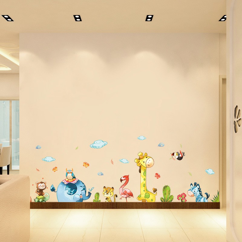 Decal Dán Tường Hình Sinh Động - Được Chọn Mẫu