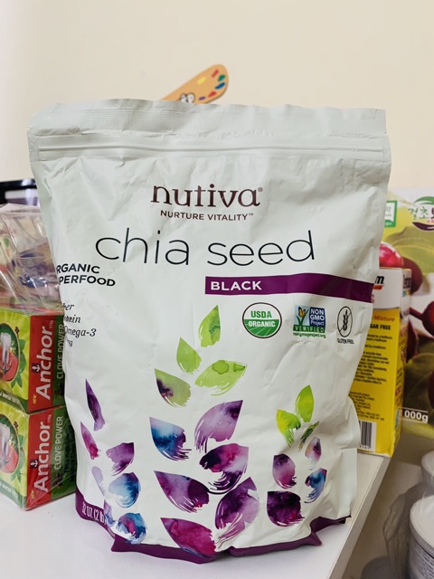 Hạt Chia Nutiva Organic Chia Seed