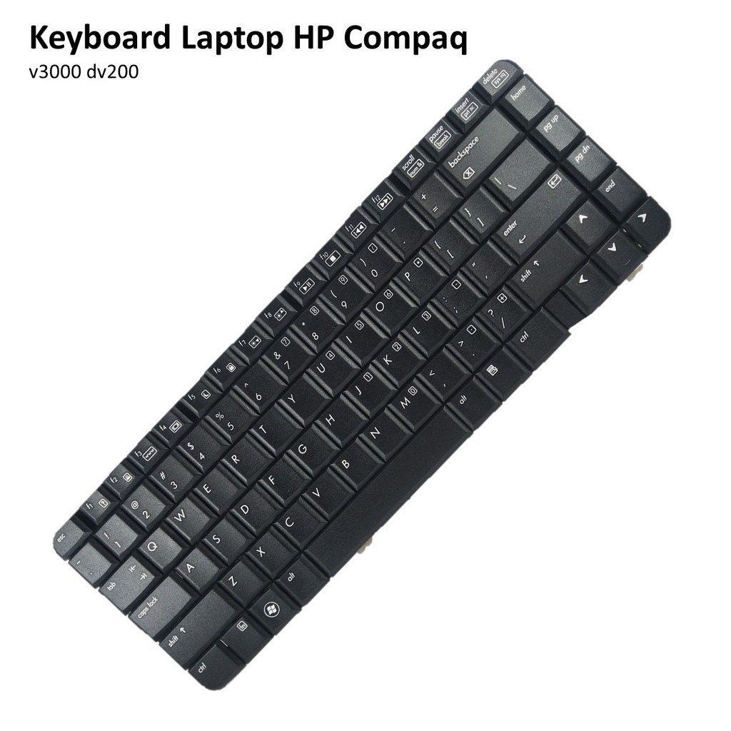 Bàn phím Laptop Hp Compaq v3000 dv200 - màu đen