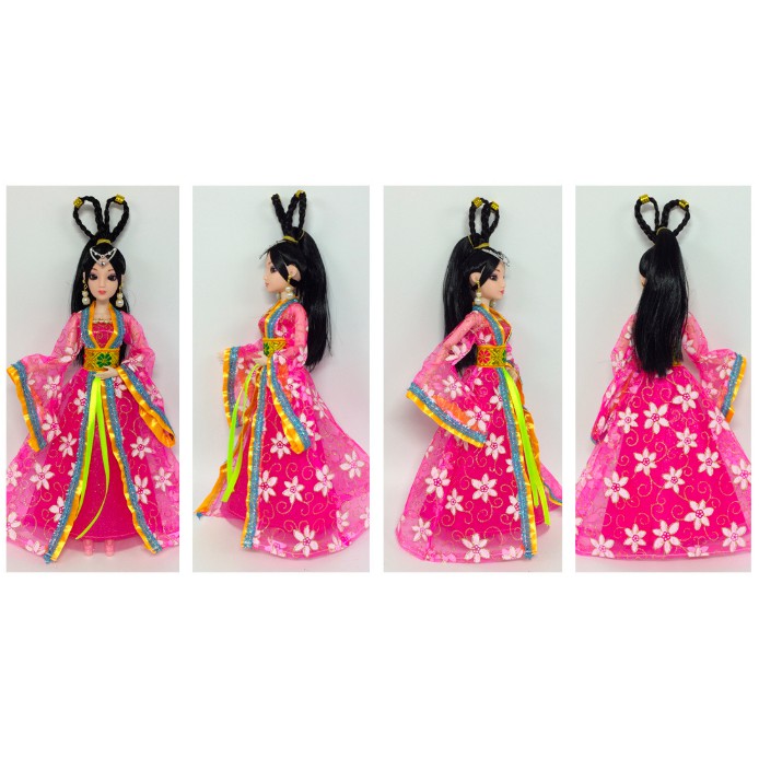 Váy cổ trang cho búp bê 30cm 1/6