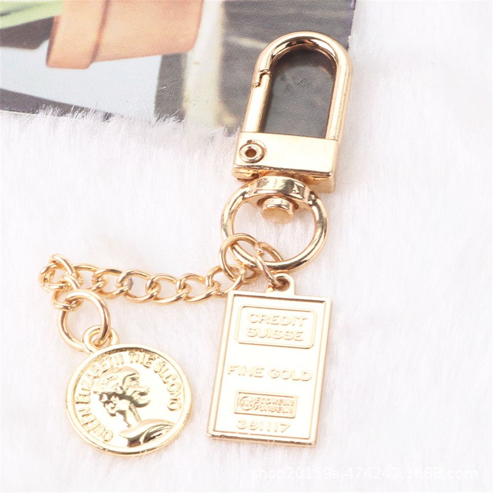 Móc Khóa Đính Ngọc Trai Dễ Thương Phong Cách Vintage
