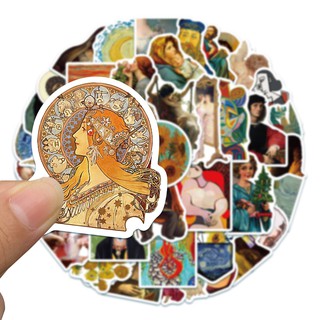 Bộ 50 Miếng Dán Trang Trí Chống Thấm Nước