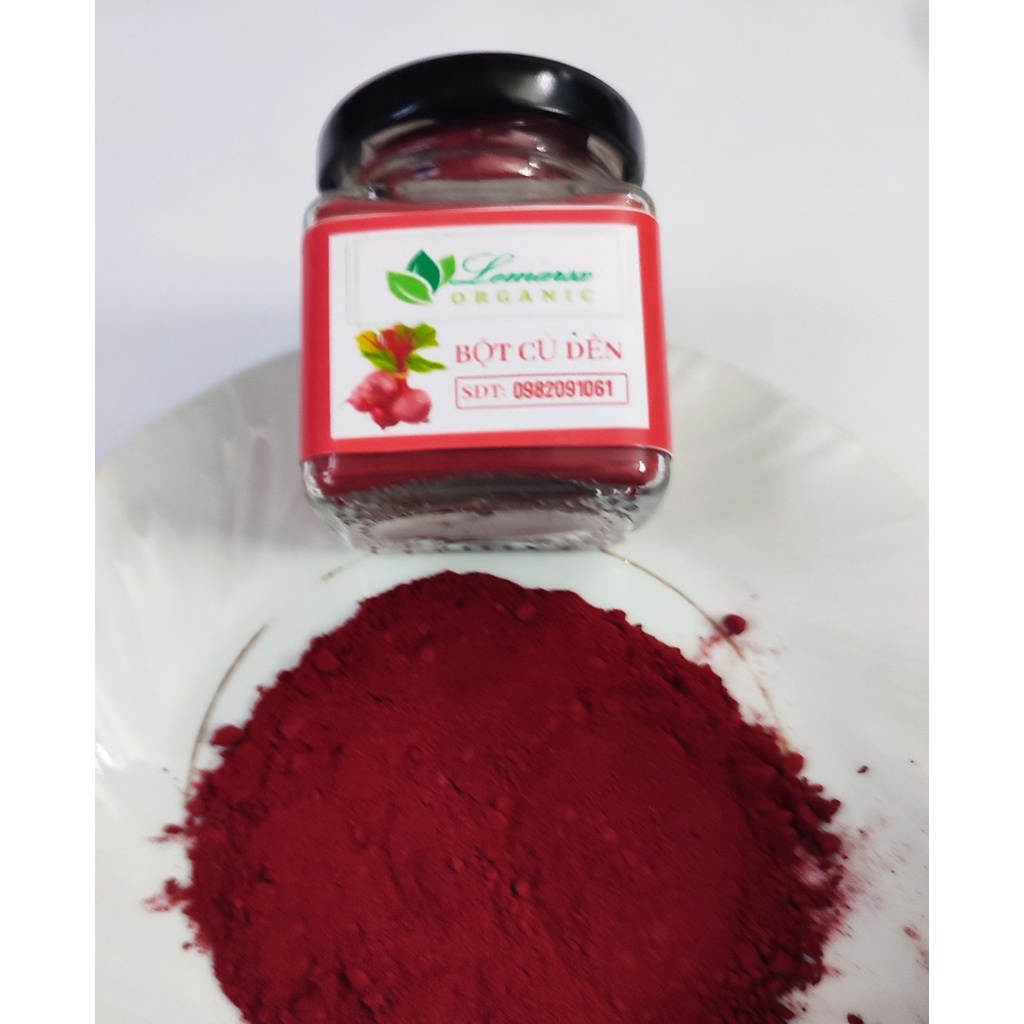 Bột Củ Dền Hữu Cơ Sấy Lạnh 90gram Cho Bé Ăn Dặm