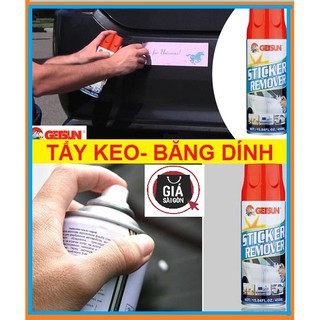 Chai xịt tẩy keo, sơn, băng dính, nhựa đường 450 ml GETSUN, An toàn, Tiện lợi, Thân thiện với môi trường