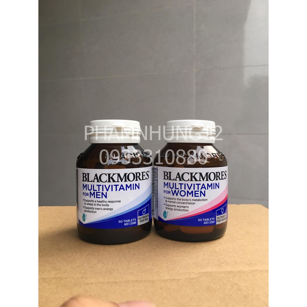 Vitamin cho phụ nữ Blackmores Women’s Vitality Multi (50 viên). | BigBuy360 - bigbuy360.vn