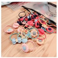Set 20 dây cột tóc cho bé kèm túi zip