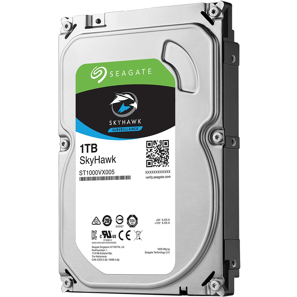 Ổ cứng chuyên dụng camera HDD Seagate Skyhawk 1TB (ST1000VX005) - Hàng Chính Hãng