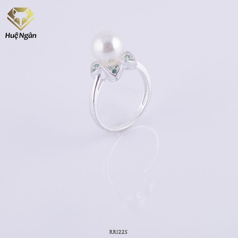 Nhẫn bạc Ý 925 Huệ Ngân - Hoa đẹp RR1225