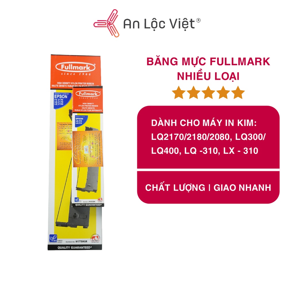 Băng mực hàng 100% chính hãng Fullmark LQ2170-2180-2080, LQ300-400, LQ 310