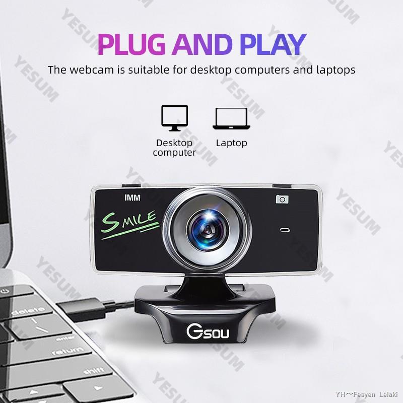 Webcam HD USB Mini có micro 24H SHIPS cho máy tính | BigBuy360 - bigbuy360.vn