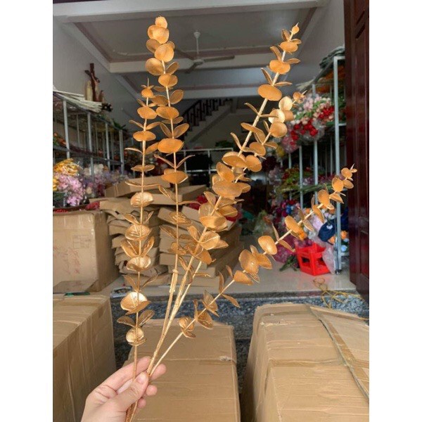 cành đào đông đỏ mang may mắn tài lộc, cành đào cherry ngày tết (1 CÀNH/ 12 NHÁNH QUẢ)