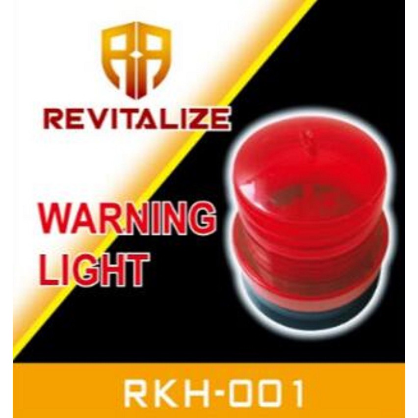 Đèn cảnh báo dùng pin chớp nháy đế nam châm RKH-001