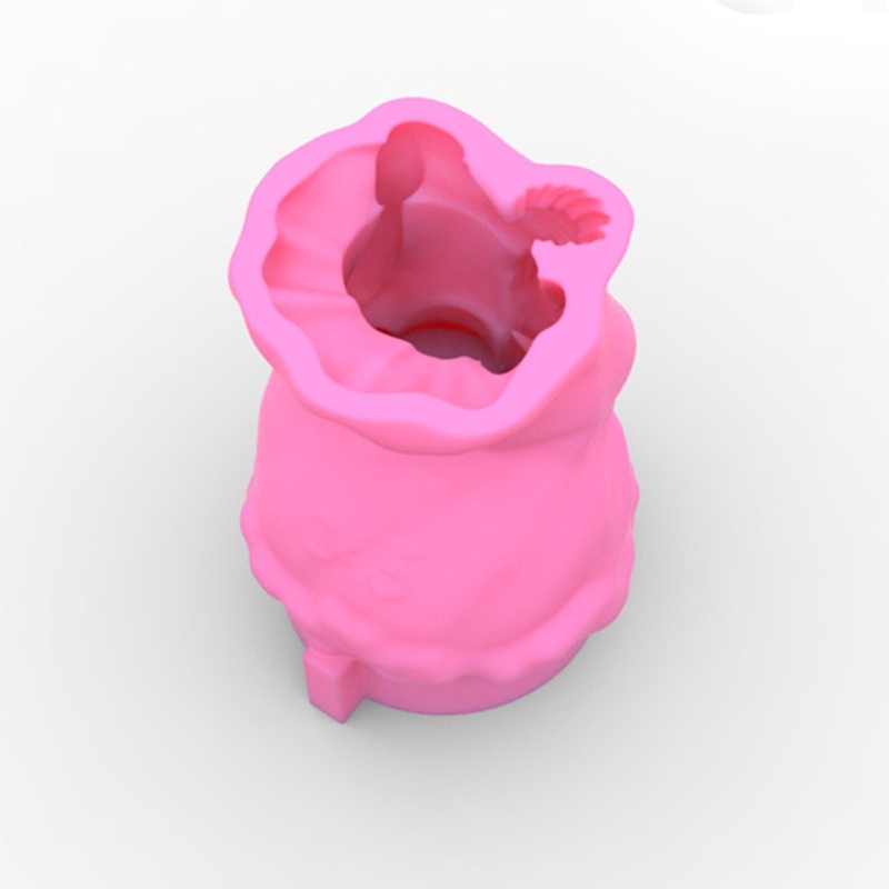 Arin Khuôn Silicon Làm Chậu Hoa Epoxy Resin Xi Măng Hình Cô Gái Dễ Thương Trang Trí Nhà Cửa DIY