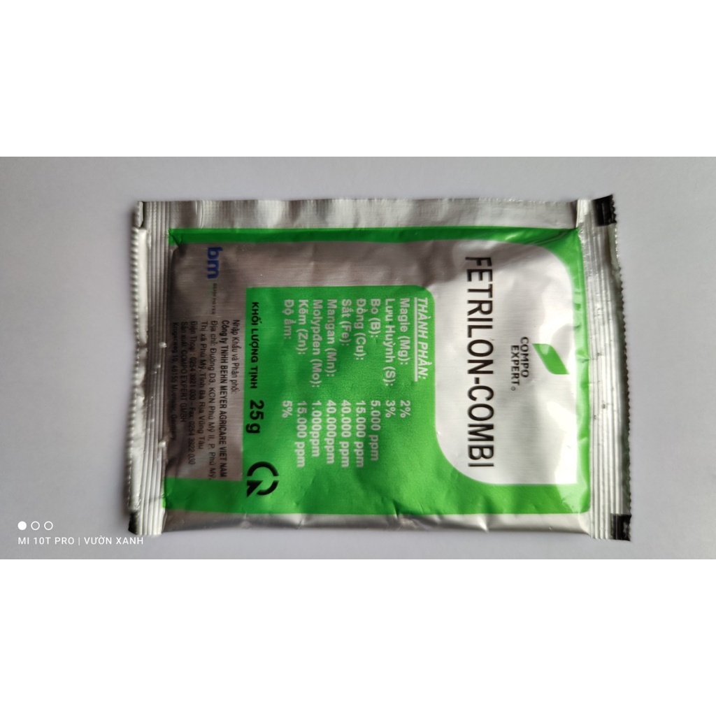 ( HOT ) Phân bón lá trung vi lượng FETRILON-COMBI (25g) - (Nhập khẩu Đức)