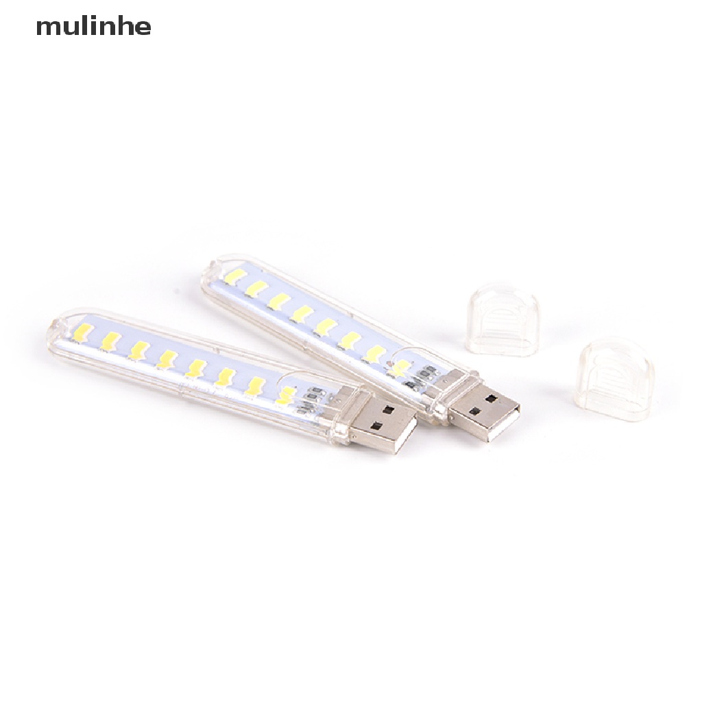 Đèn LED USB Mini 8 Bóng Tiện Dụng Cho PC / Laptop