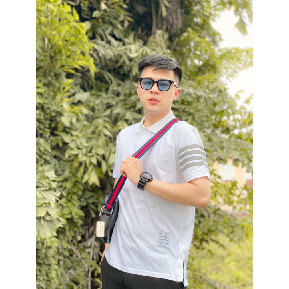 Áo polo nam thom-browne ngắn tay(ảnh thật)