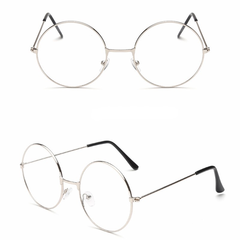 Kính mắt gọng kim loại tròn thời trang Unisex | BigBuy360 - bigbuy360.vn