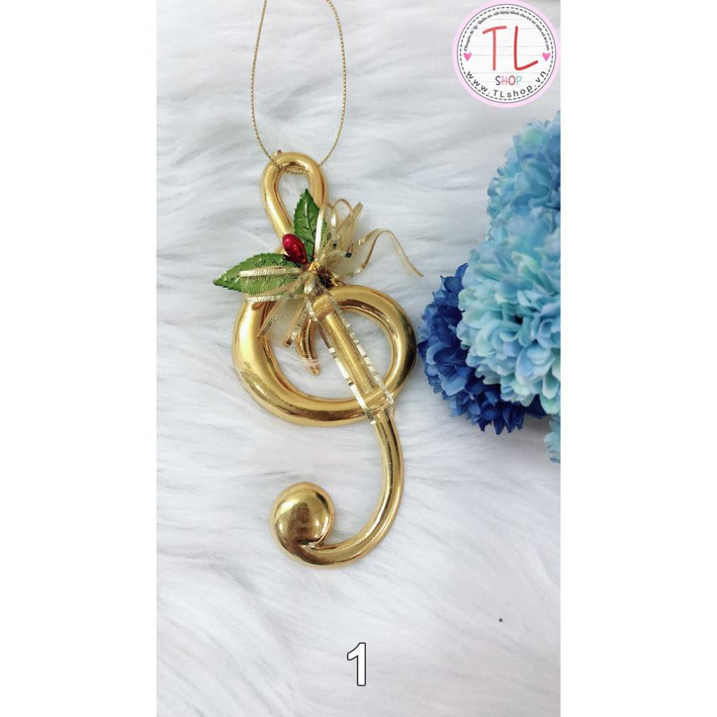 PHỤ KIỆN TRANG TRÍ - TRANG TRÍ NOEL – NỐT NHẠC TRANG TRÍ GIÁNG SINH