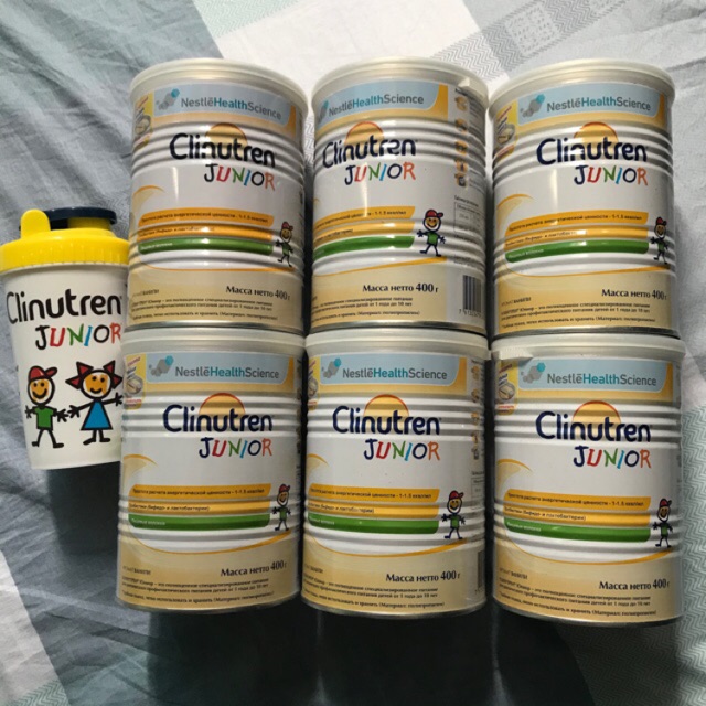 [Mua 6 hộp tặng 1 bình lắc sữa] Sữa Clinutren 400g