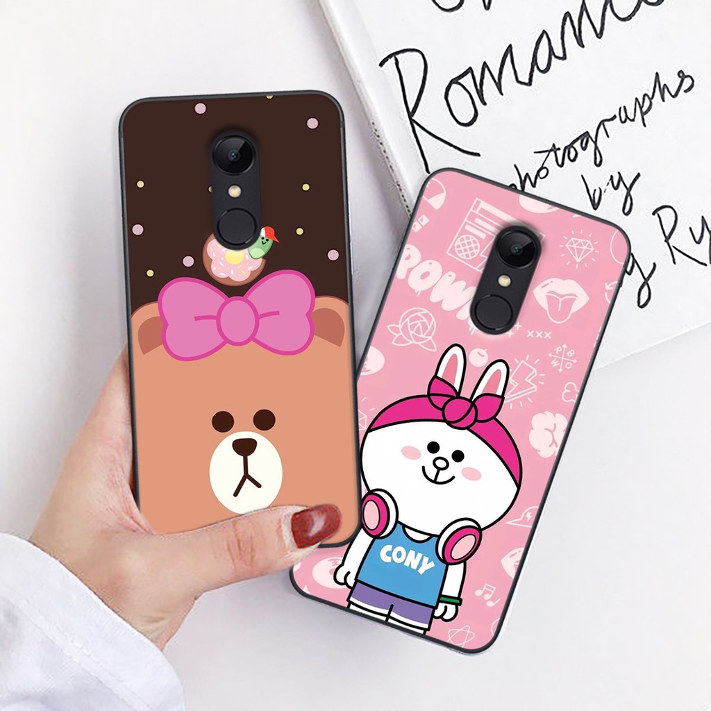 Ốp lưng điện thoại XIAOMI MI NOTE 4/4X - REDMI 5 PLUS in họa tiết hoạt hình cute- Doremistorevn