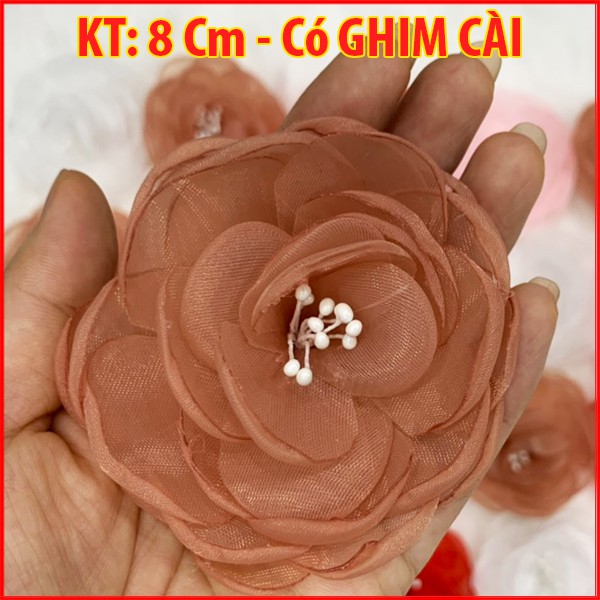 GOTI Tag Hoa Cài Áo Có Ghim Handmade Phụ Kiện Trang Trí Dành Cho Nữ - CH007 CH004