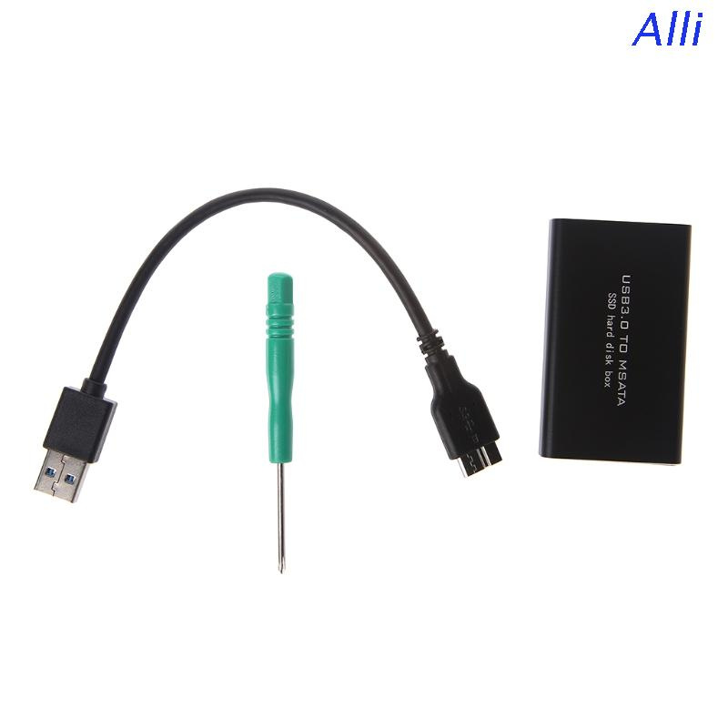 Hộp Đựng Ổ Cứng Ngoài Chuyển Đổi Usb 3.0 Sang Msata Ốp