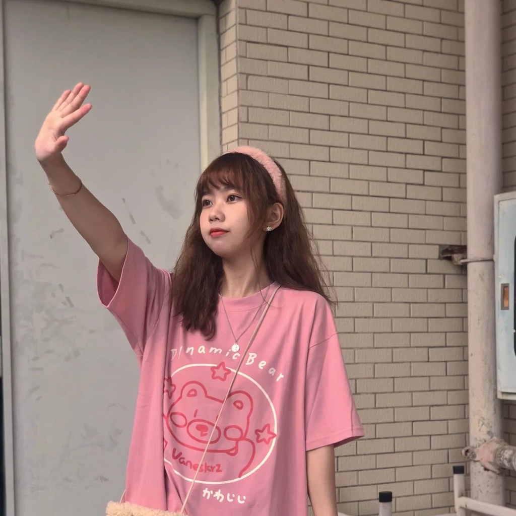 NRVP Áo thun ngắn tay cổ tròn thời trang 2021 dành cho nữ