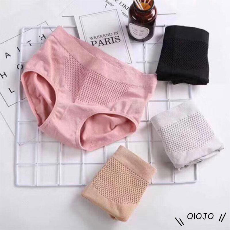 Quần Lót Cotton Không Đường May Định Hình Cơ Thể Cho Nữ