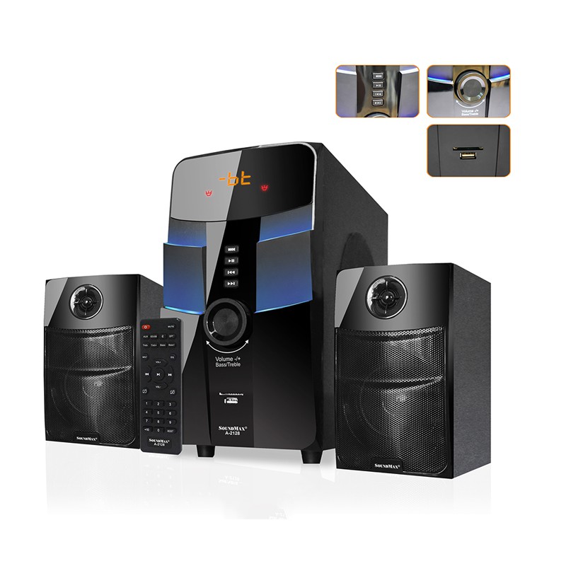 Loa vi tính SoundMax A-2128 – 2.1, Bluetooth