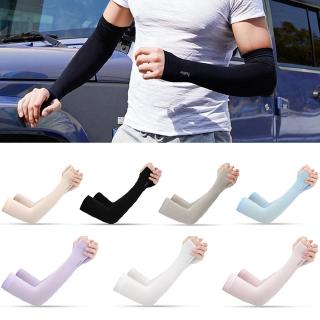 Unisex Băng Vải Cánh Tay Tay Chống Nắng Bảo Vệ Tia UV Nhanh Khô Chạy Tay Áo