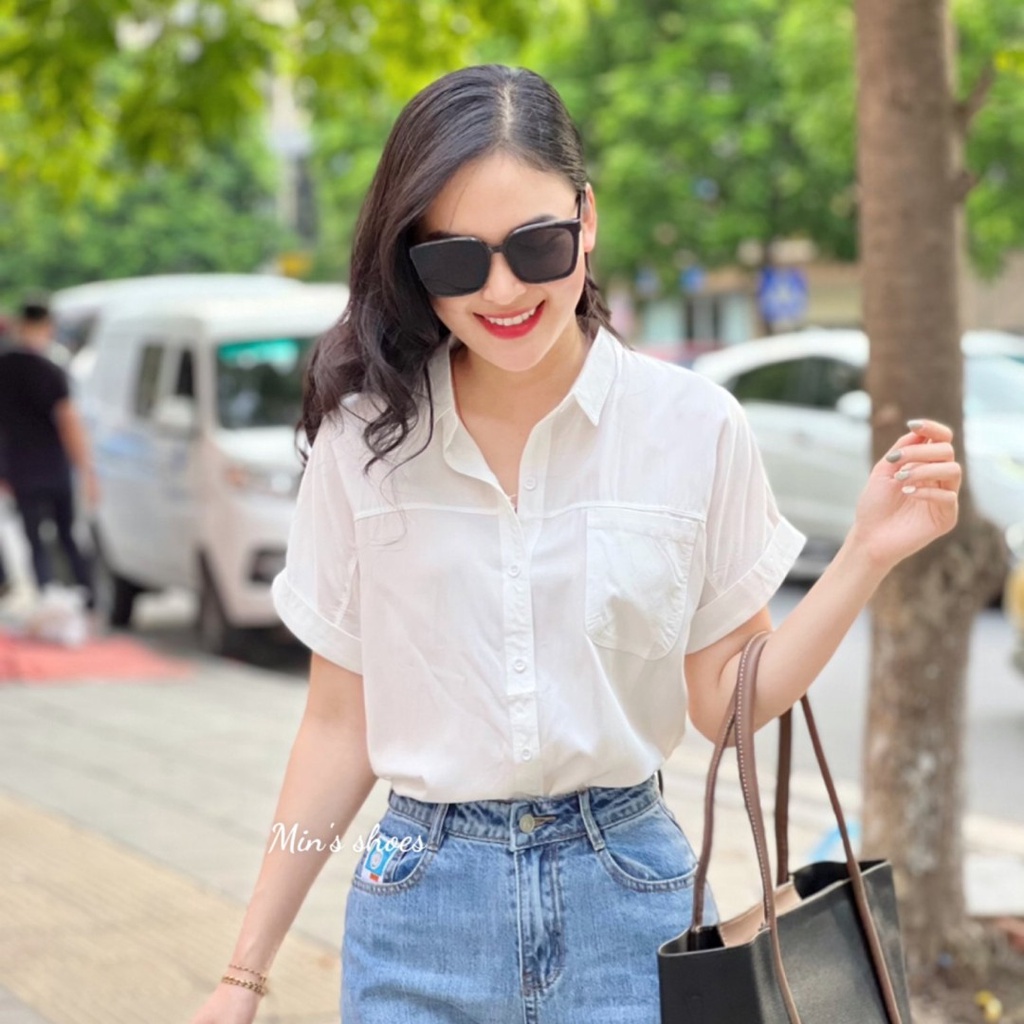 Min's Shoes - Áo Sơ Mi Hàn Cao Cấp Áo 856