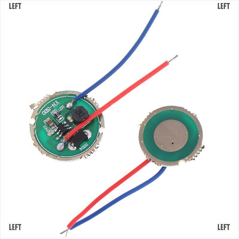 1 Chiếc Trình Điều Khiển Đèn LED Trái 3W 17mm / 20mm DC3.7V 1 Chế Độ 5 Chế Độ Đèn Pin