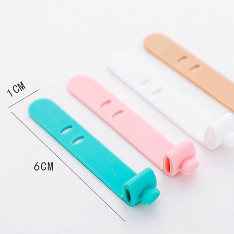4 Dây Quấn Dây Cáp / Tai Nghe / Dây Cáp Bằng Silicone