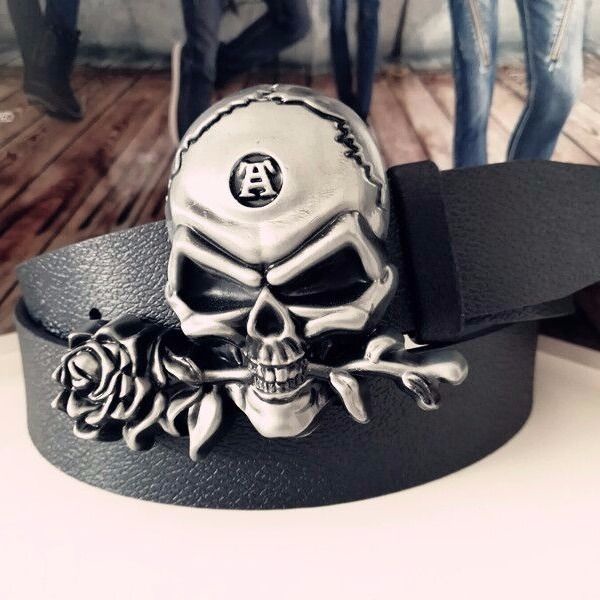 Bán Chạy!F &amp; X Thắt Lưng Hình Móng Vuốt Đầu Lâu Nối Dài Phong Cách Punk Hip Hop Đường Phố Cá Tính Dành Cho Nam